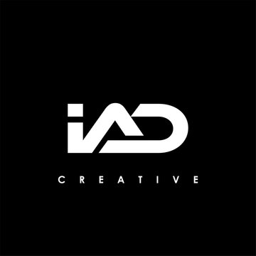 IAD Letter Initial Logo Design Template Vector Illustration