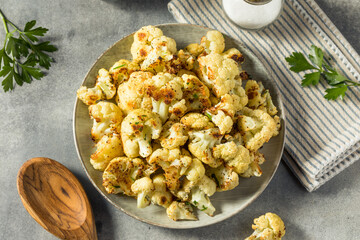Homemade Roasted White Cauliflower