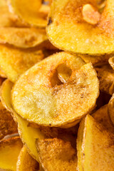 Homemade Spiral Cut Potato Chips