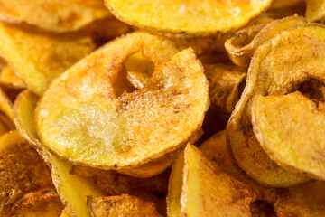 Homemade Spiral Cut Potato Chips