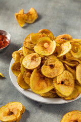 Homemade Spiral Cut Potato Chips