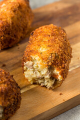 Homemade Japanese Beef Korokke Croquette