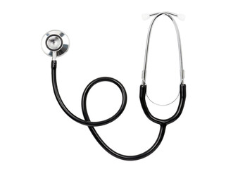 Isolated stethoscope. Medicine concept