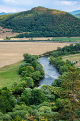 View from Reviste castle, Slovakia
