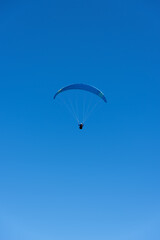 paraglider in the sky