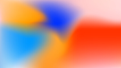 Abstract blurred gradient background. Colorful smooth banner template