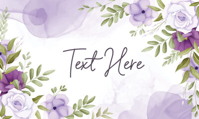 beautiful purple flower background