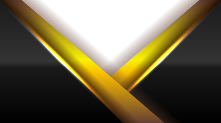 Dark brilliant luxury yellow decoration golden gradient black art