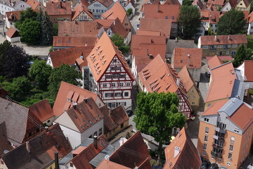 Blick vom Daniel in Noerdlingen