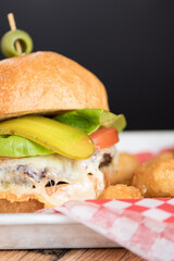 Juicy burger