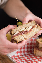 Gourmet sandwich