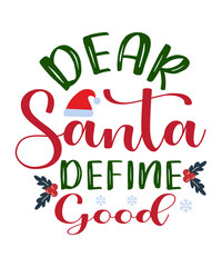 Christmas t shirt, mug design