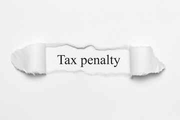 Tax penalty	