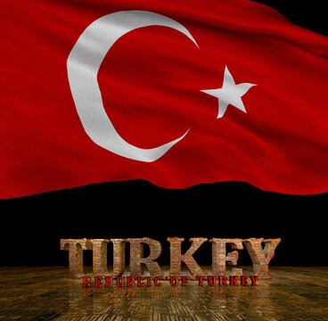 Turkish Flag, Republic of Turkey