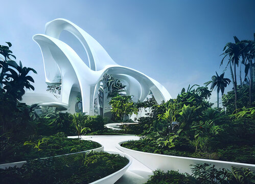 organic concept architecture design