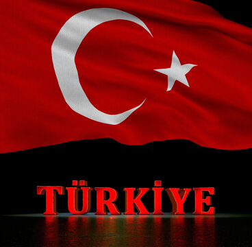Turkish Flag, Republic of Turkey