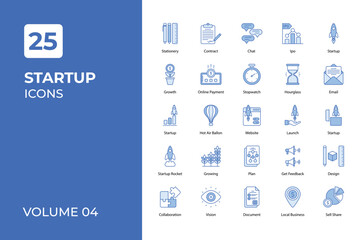Startup icons collection.