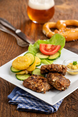 bavarian minced meat fleischpflanzerl