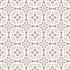 Geometric pattern. Seamless vector background. Ethnic graphic design.