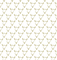 Naklejka premium Geometric pattern. Seamless vector background. Ethnic graphic design.