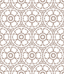Geometric pattern. Seamless vector background. Ethnic graphic design.