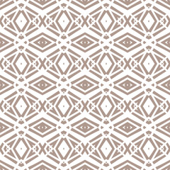 Geometric pattern. Seamless vector background. Ethnic graphic design.