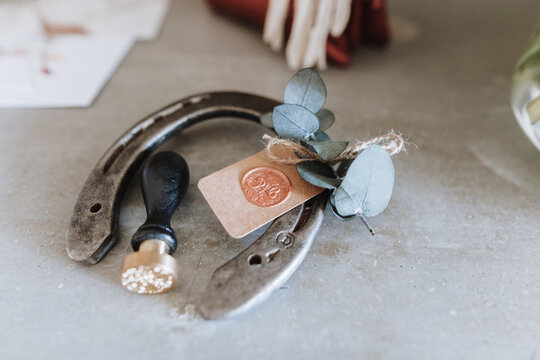Getting Ready einer Braut bei einer Hochzeit