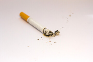 Cigarettes in a man's fist