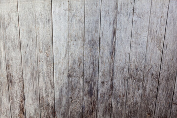 Texture of the wall with wooden planks
