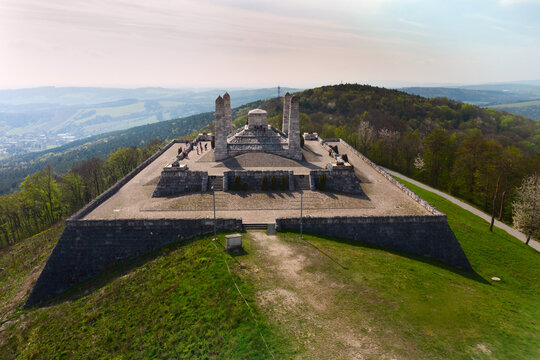 Monument to Milan Rastislav &Scaron;tef&aacute;nik, Bradlo, 