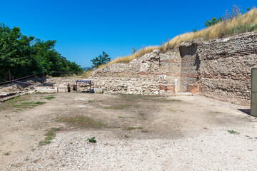 Ruins of ancient Macedonia polis Heraclea Sintica, Bulgaria