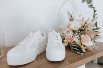 Hochzeitsschuhe Turnschuhe