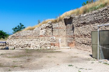 Ruins of ancient Macedonia polis Heraclea Sintica, Bulgaria
