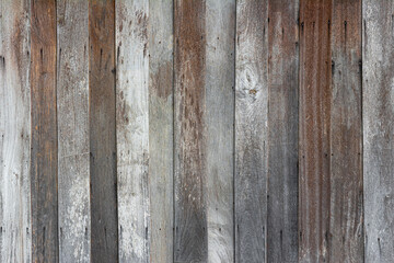 Old wooden plank wall background - 535336591