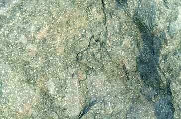 The texture of the stone is gray with white flecks.