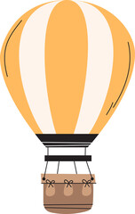 balloon vehicle transport clipart