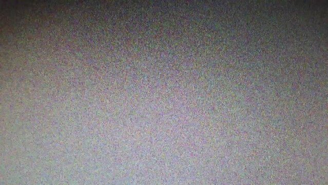 No signal on television. abstract background. white noise. tv screen grain effect. interfering signal