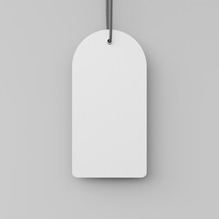 blank price tag
