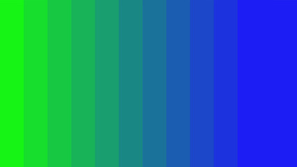 Vector Illustration of color gradient from light green to blue vector. Green to blue color palette vector illustration. Vertical Stripes Background. vector eps10.