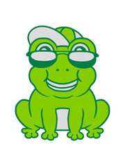 Cooler kleiner Frosch Junge 