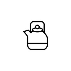 Kettle concept line icon. Simple element illustration. Kettle concept outline symbol design.