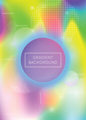 Holographic Shape. Summer Dots. Neon Texture. Purple Magic Pattern. Trendy Flyer. Minimal Background. Space Layout. Retro Multicolor Composition. Violet Holographic Shape