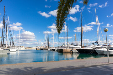 Fototapeta na wymiar Hafen von Palma de Mallorca | Spanien
