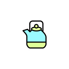 Kettle concept line icon. Simple element illustration. Kettle concept outline symbol design.
