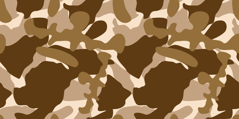 Vector graphic of Camouflage seamless pattern background. Seamless Camouflage pattern vector. Trendy style camo, repeat print. camouflage military seamless pattern. vector eps10.