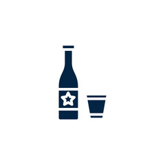 Cola bottle concept line icon. Simple element illustration. Cola bottle concept outline symbol design.