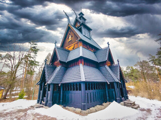 Gol stave church in Norway © Gustavo