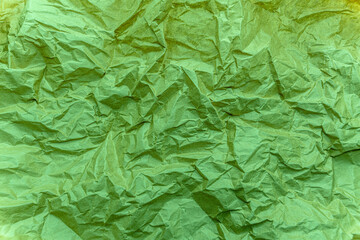 green creased paper texture background