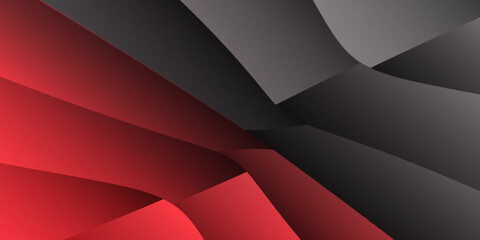 Abstract red and black background