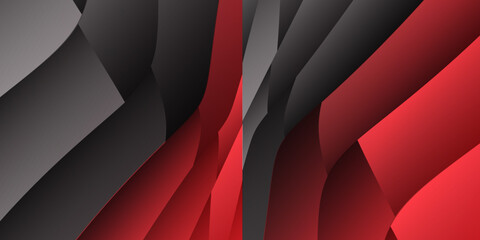 Abstract red and black background